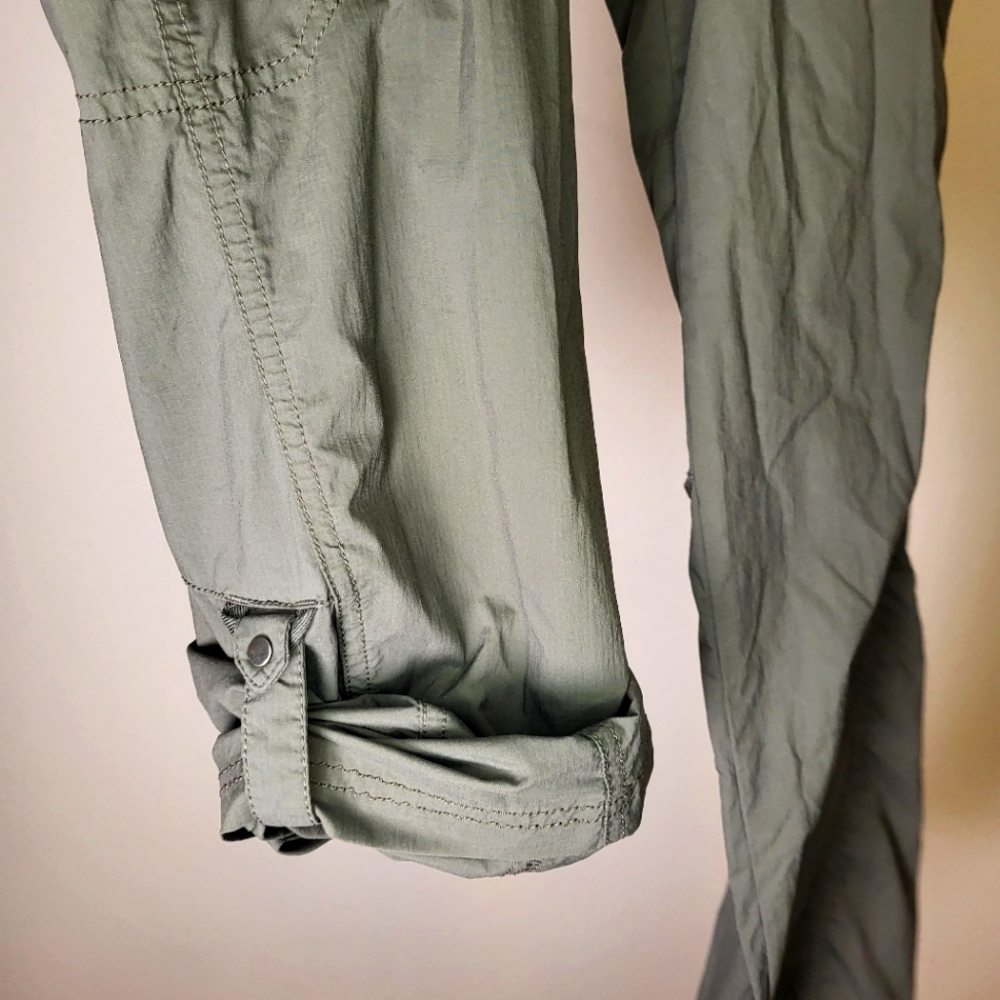 REI Roll Up Cargo Hiking Pants size 8 in Slate Grey - Picture 5 of 7